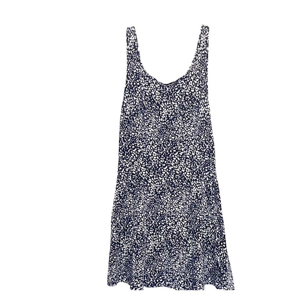 Casual Everyday Wear Black & White Dress